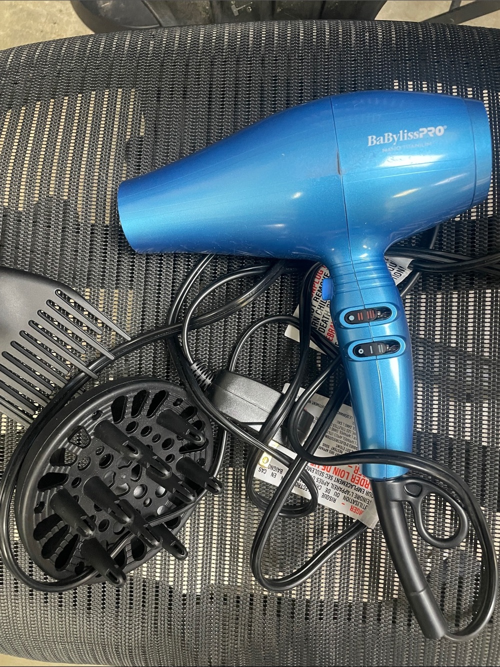 Babyliss hair dryer